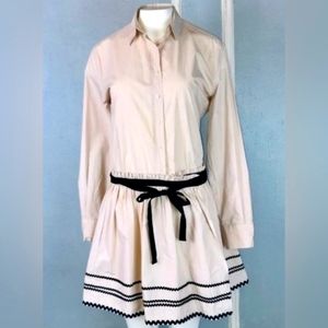 Zara poplin shirtdress.